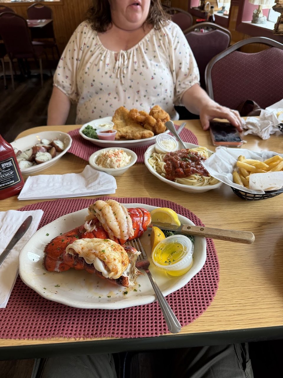 Lobster Tails with Melted Butter