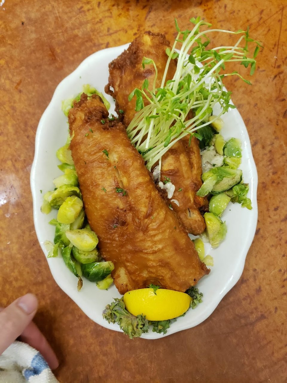 Beer Battered Trout